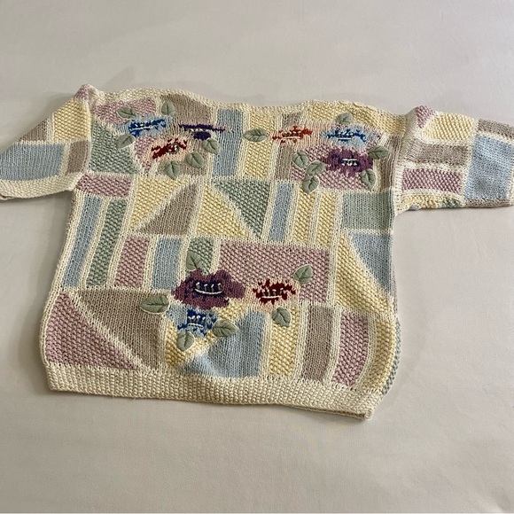 Jennifer Reed | Sweaters | Vintage 9s Jennifer Reed Petite Handknit ...